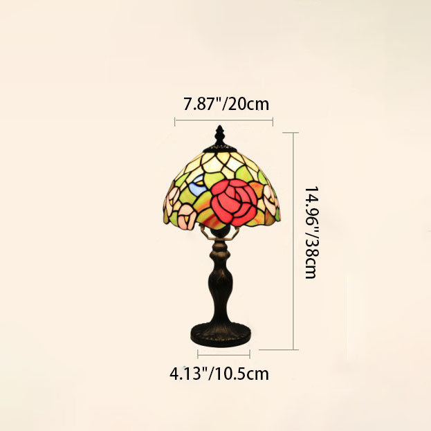 Resin Glass Umbrella Shape Table Lamp