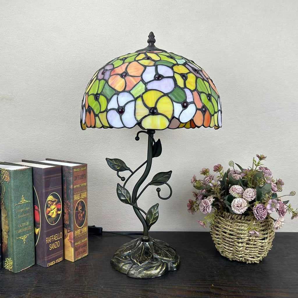 Dome Iron Glass Living Table Lamp