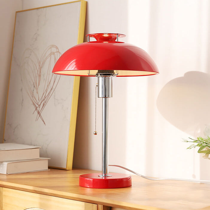 Iron Round Dome Table Lamp