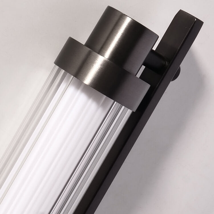 Cylindrical Stainless Steel Acrylic Wall Lamp