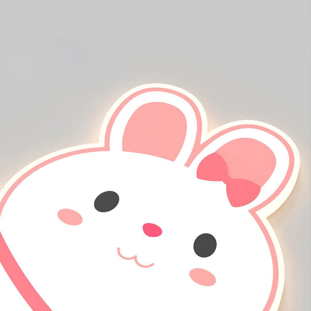 Cartoon Rabbit Unicorn Kids Wall Lamp