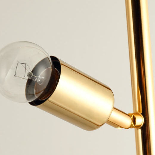 Solid Color Fabric Marble Floor Lamp