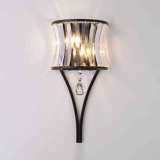 Half Circle Inverted Triangle Wall Lamp