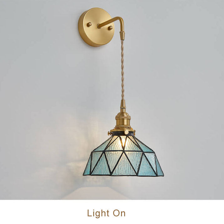 Water Ripple Glass Irregular Wall Lamp