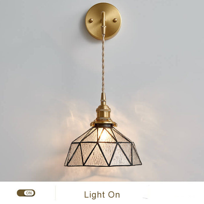 Water Ripple Glass Irregular Wall Lamp
