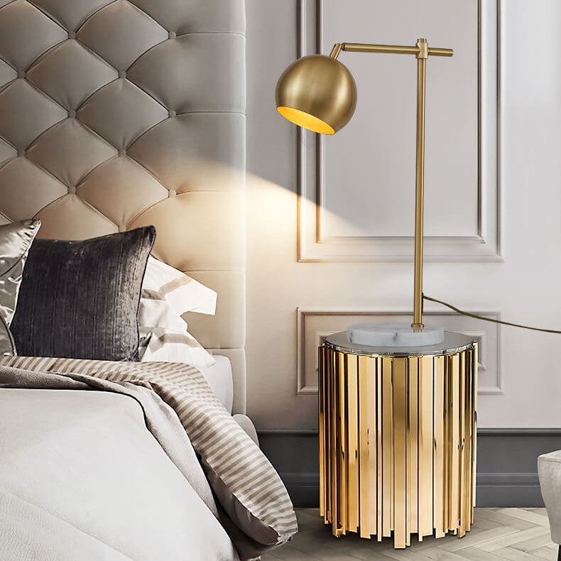 All-copper Marble Table Lamp