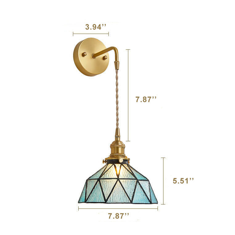 Water Ripple Glass Irregular Wall Lamp