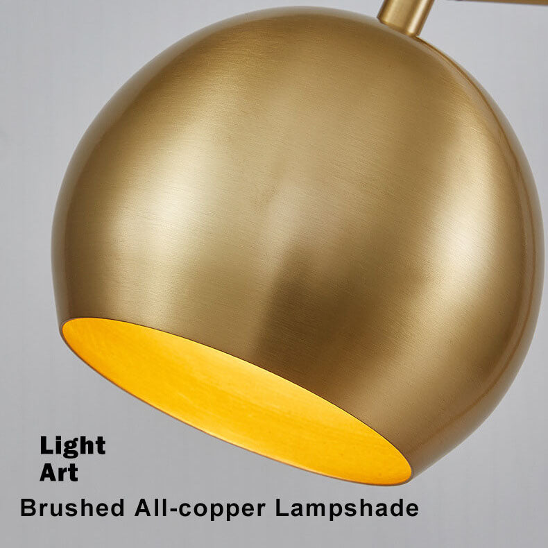 All-copper Marble Table Lamp