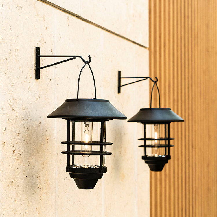 Aluminum Glass Lantern Cylinder Outdoor Light
