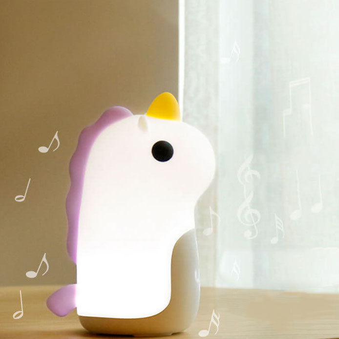 Cartoon Unicorn Timer Alarm Floor Lamp