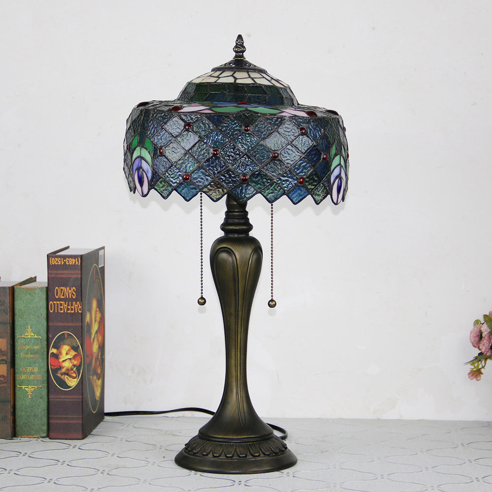 Petal Glass Resin Living Table Lamp