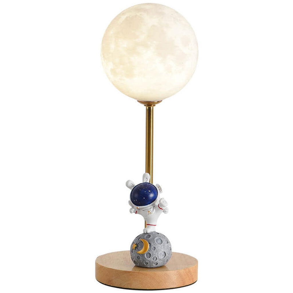 3D Printed Moon Decorative Table Lamp