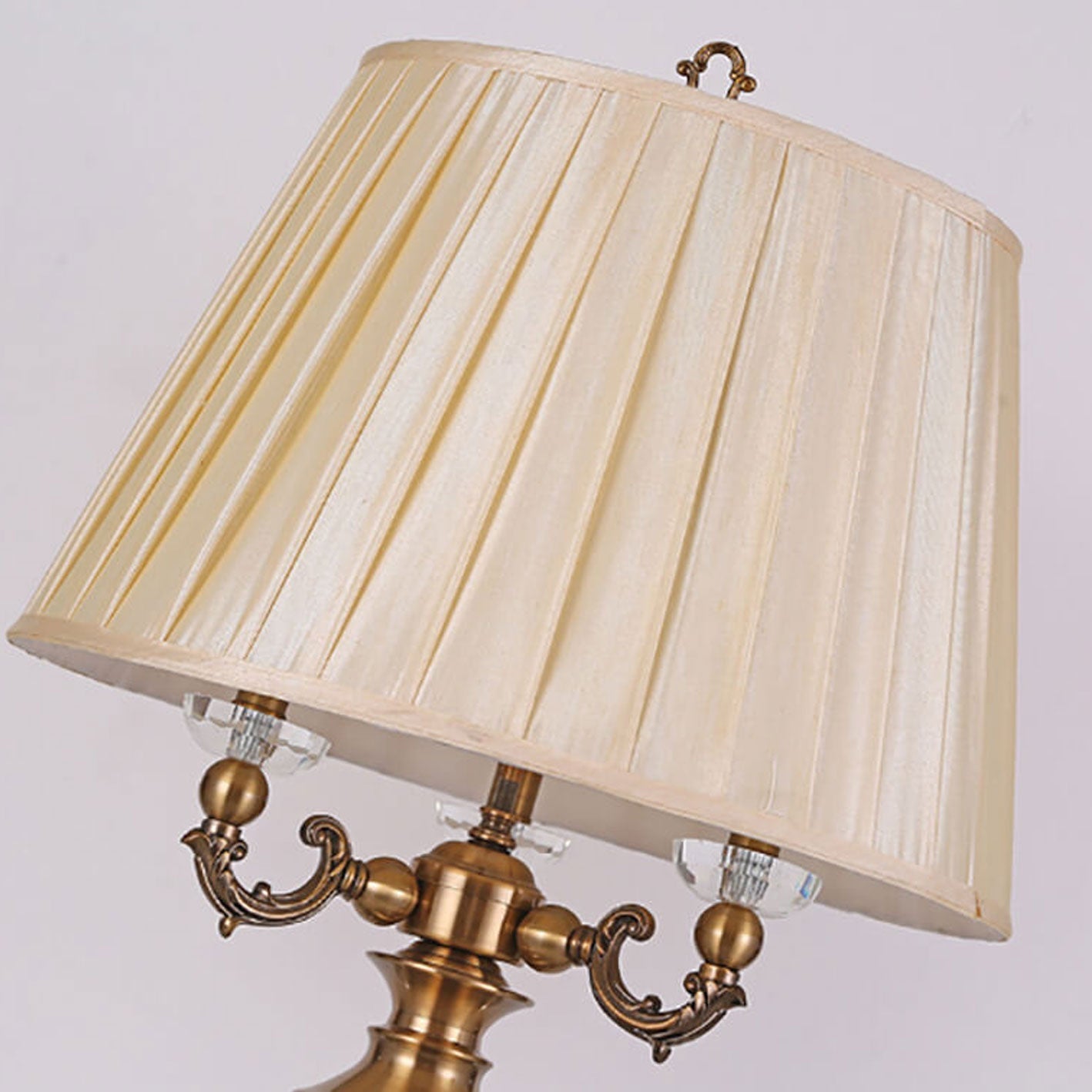 Zinc Alloy Crystal Table Lamp