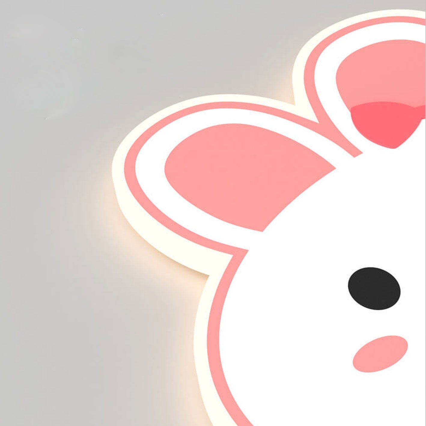 Cartoon Rabbit Unicorn Kids Wall Lamp
