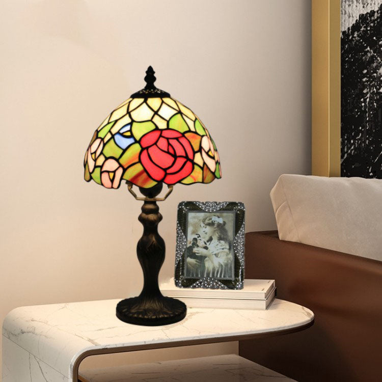 Resin Glass Umbrella Shape Table Lamp