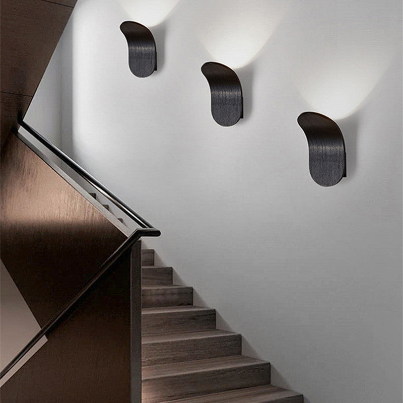 Aluminum Arch Hallway Wall Lamp