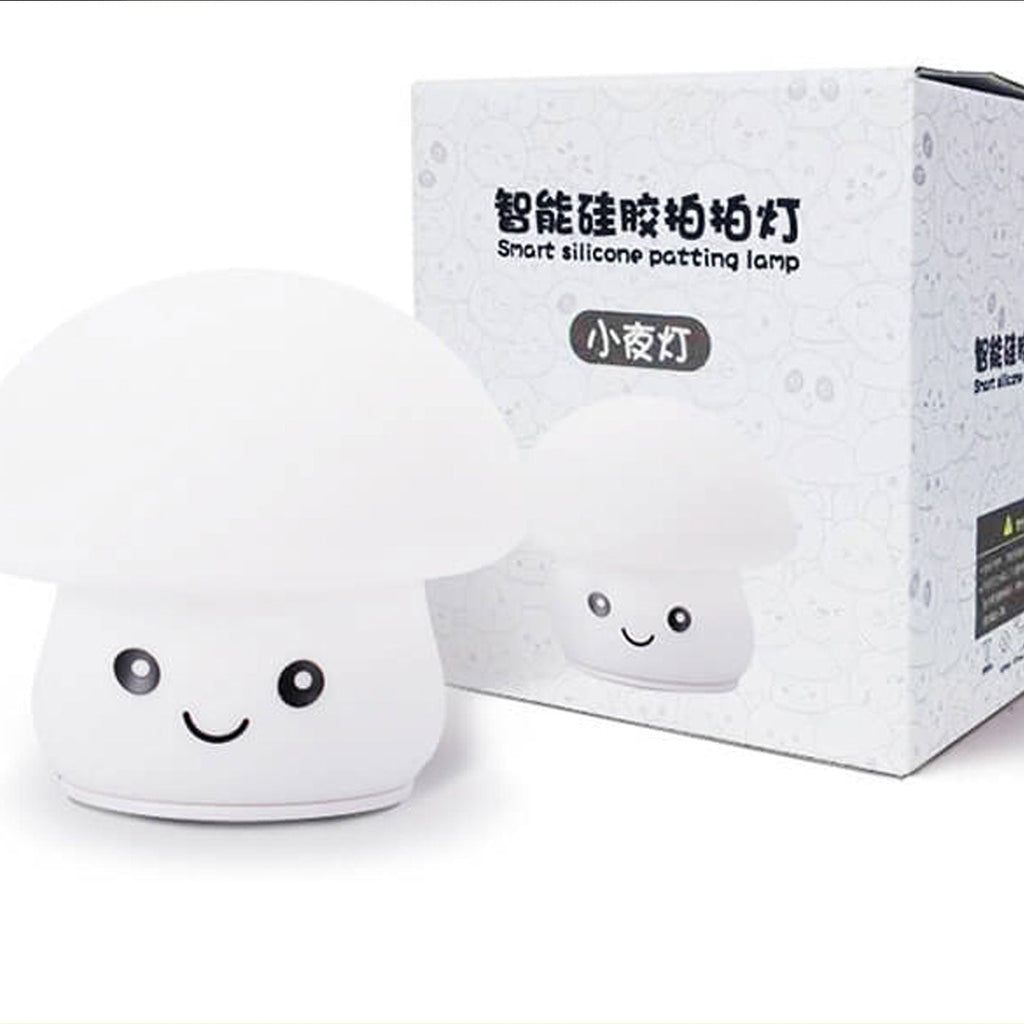 Cartoon Mushroom Silicone Night Table Lamp