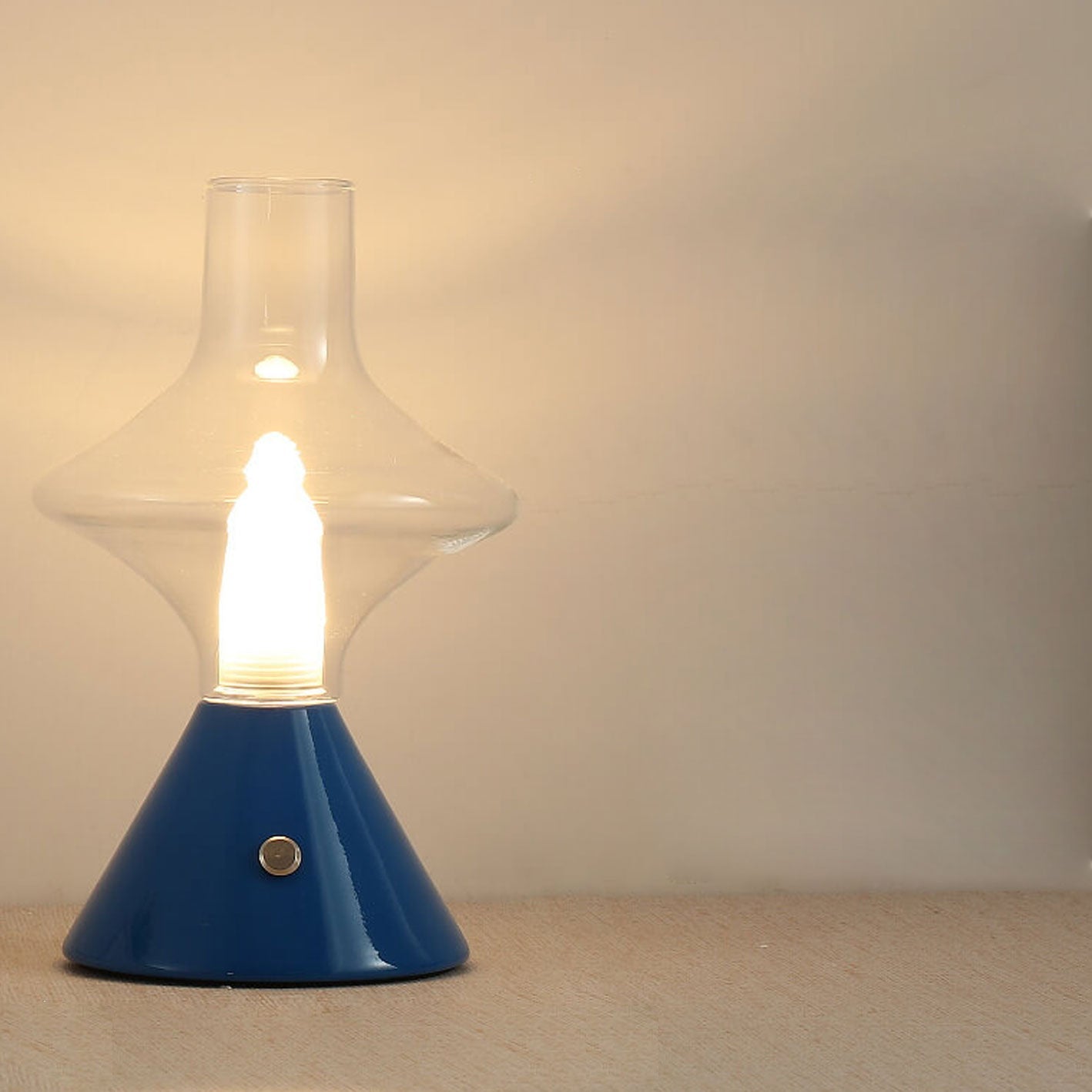 High Boron Glass Charging Table Lamp
