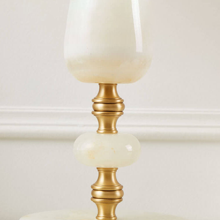 Court Tassel Copper Table Lamp