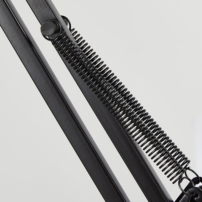 Retractable Long Arm Clip Table Lamp