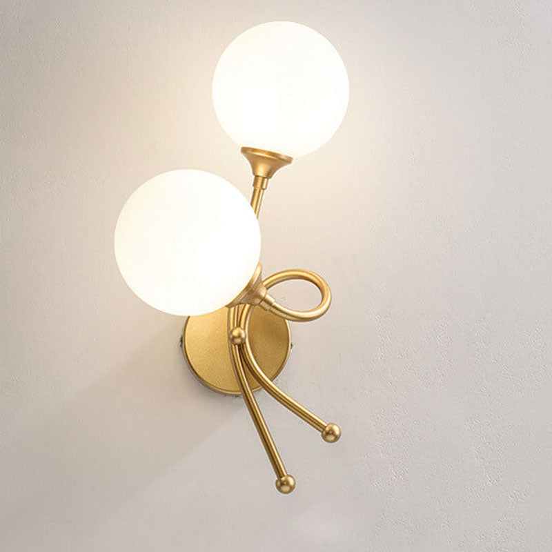 Knot Shape Design 2-Light Wall Lamp