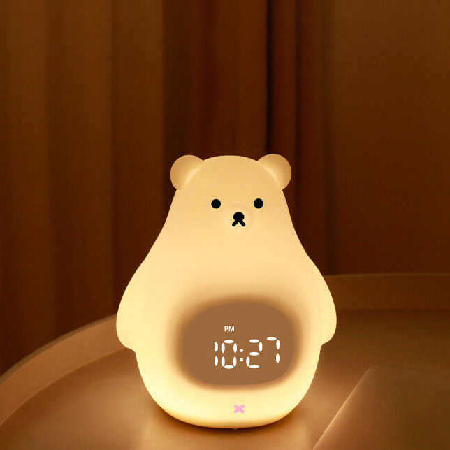 Cartoon Big White Bear Floor Lamp