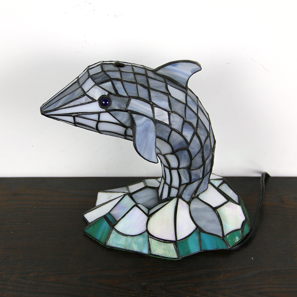Animal Stained Glass Decorative Table Lamp