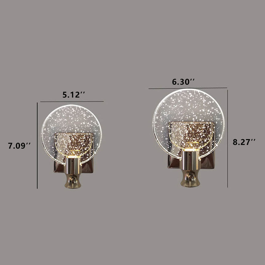 Crystal Bubble Wall Lamp