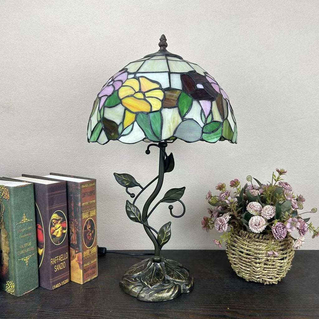 Resin Glass Dome Conic Table Lamp
