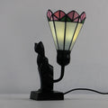 Glass Flared Eye Protection Table Lamp