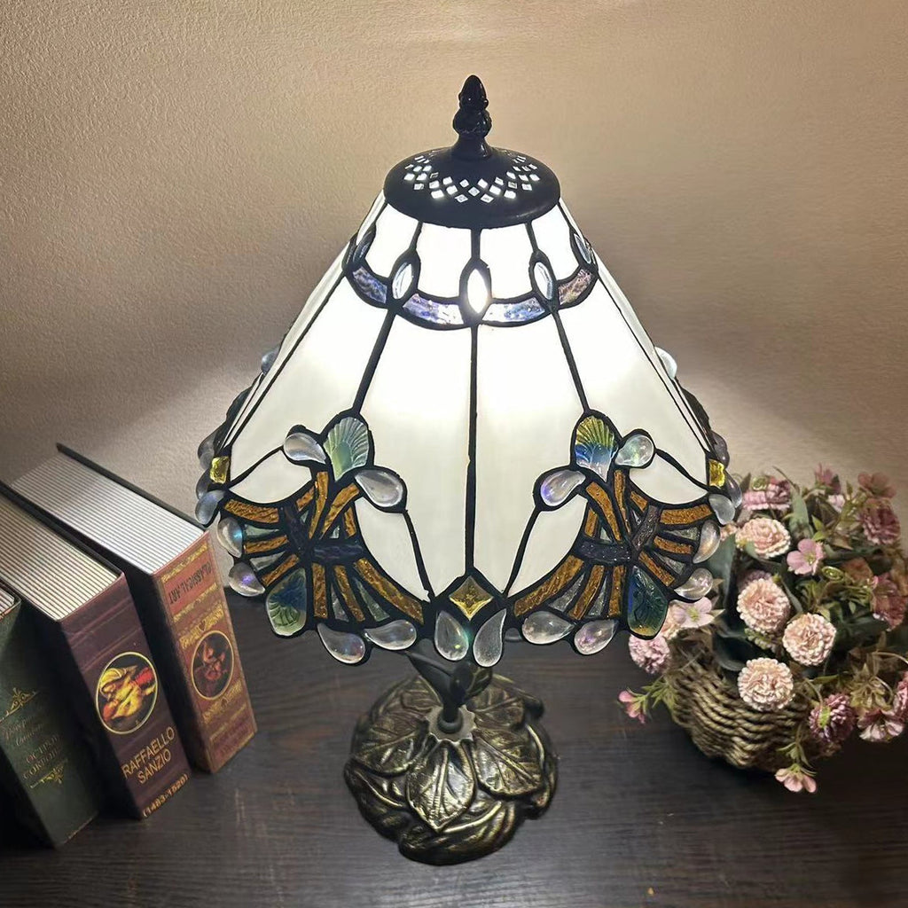 Dome Iron Glass Living Table Lamp