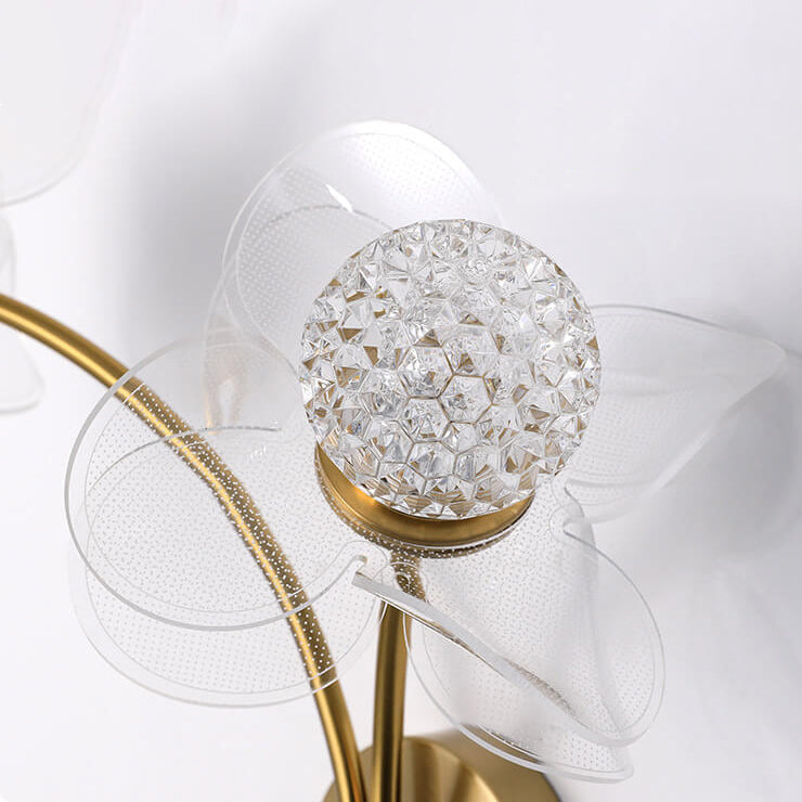 Lotus Flowers Acrylic Wall Lamp