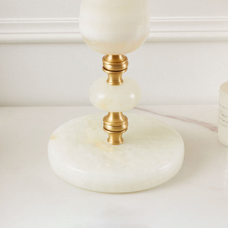 Fabric Fringed Horn Table Lamp