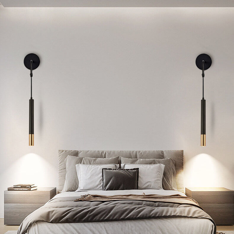 Long Cylindrical Wall Lamp