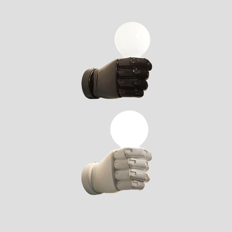 Resin Fist Wall Lamp