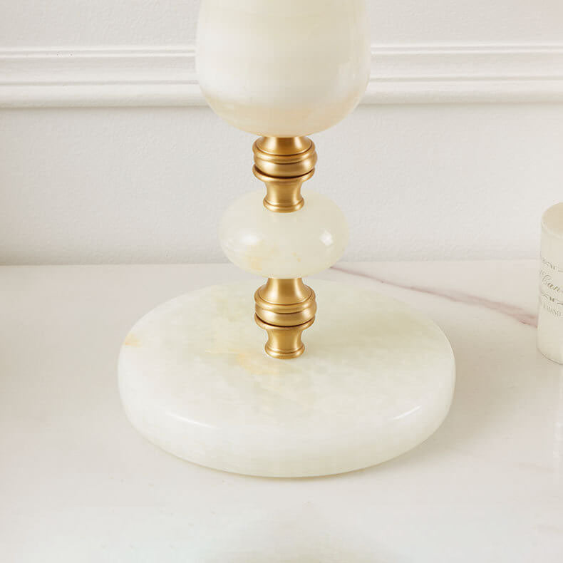 Court Tassel Copper Table Lamp
