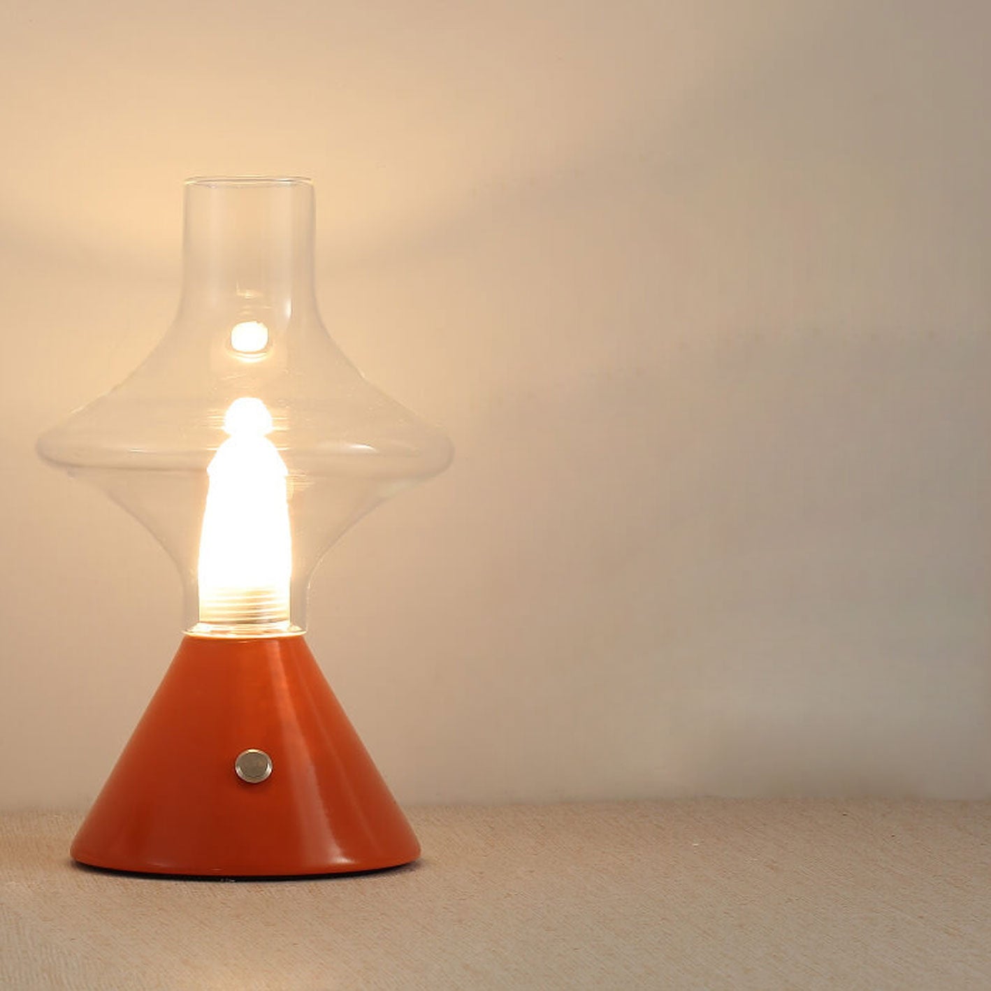 High Boron Glass Charging Table Lamp