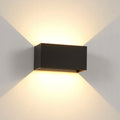Rectangular Up Down Illuminated Outdoor Light