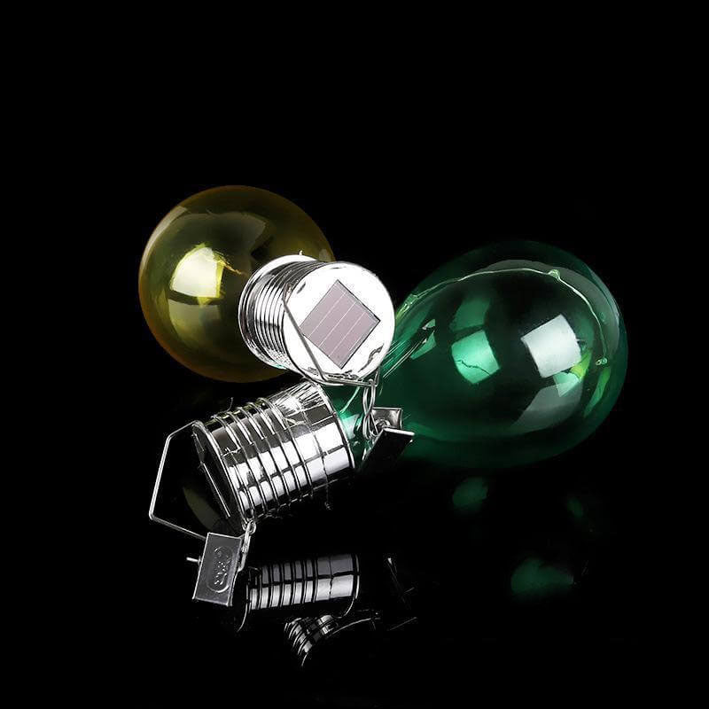 Color Bulbs Plastic Outdoor Light