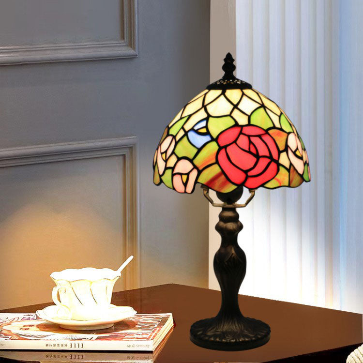 Resin Glass Umbrella Shape Table Lamp