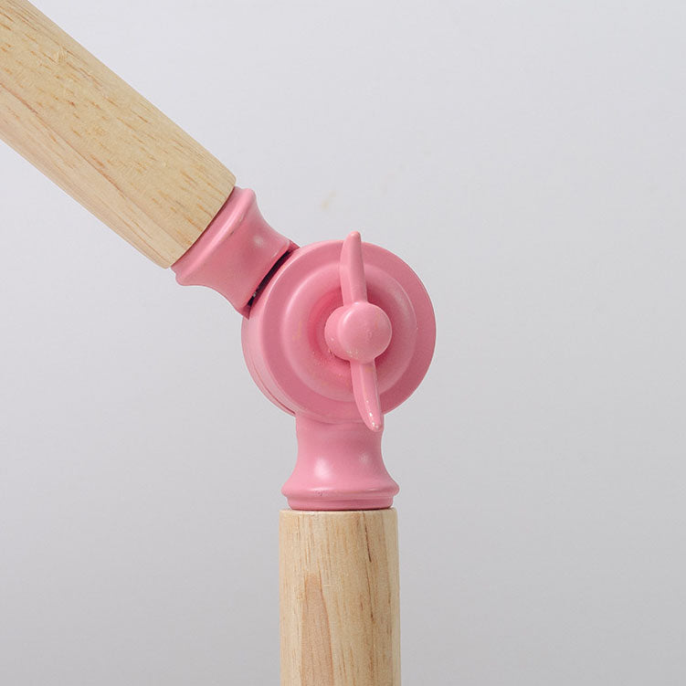 Solid Color Rotatable Wood Table Lamp