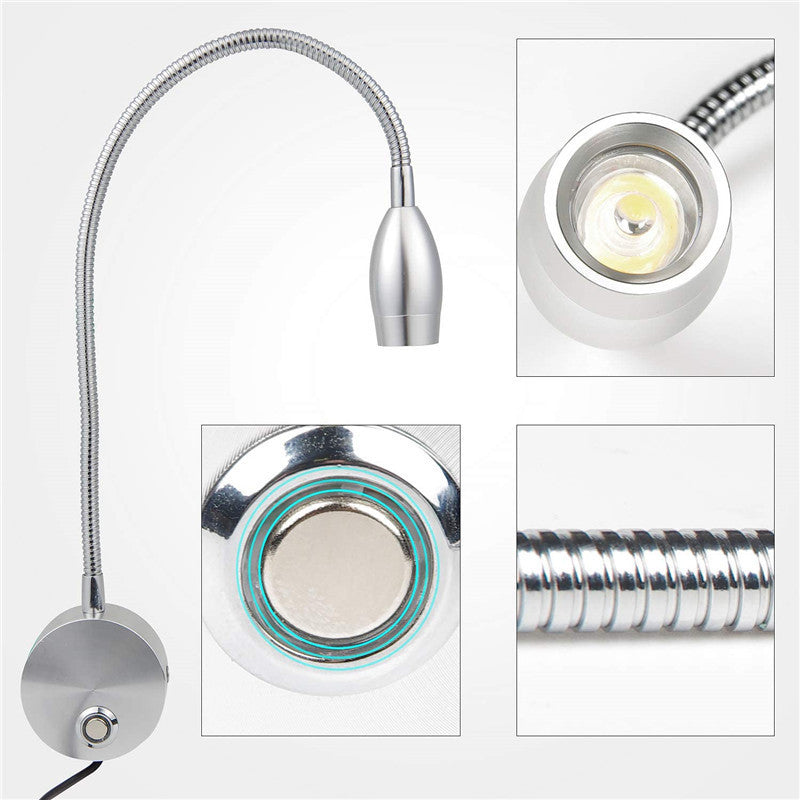 Modern Tube USB Wall Lamp