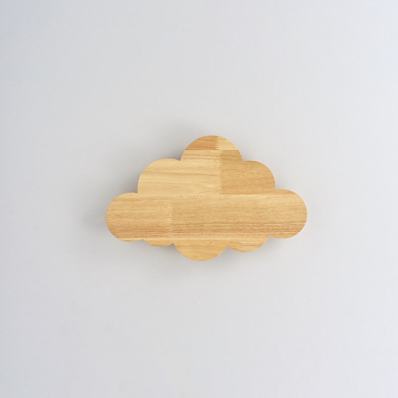 Cloud Wood Wall Lamp
