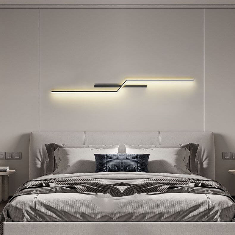 Geometry Lines Aluminum Iron Wall Lamp