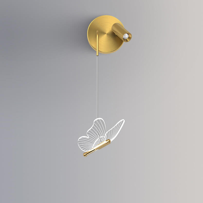 Butterfly Design Wall Lamp