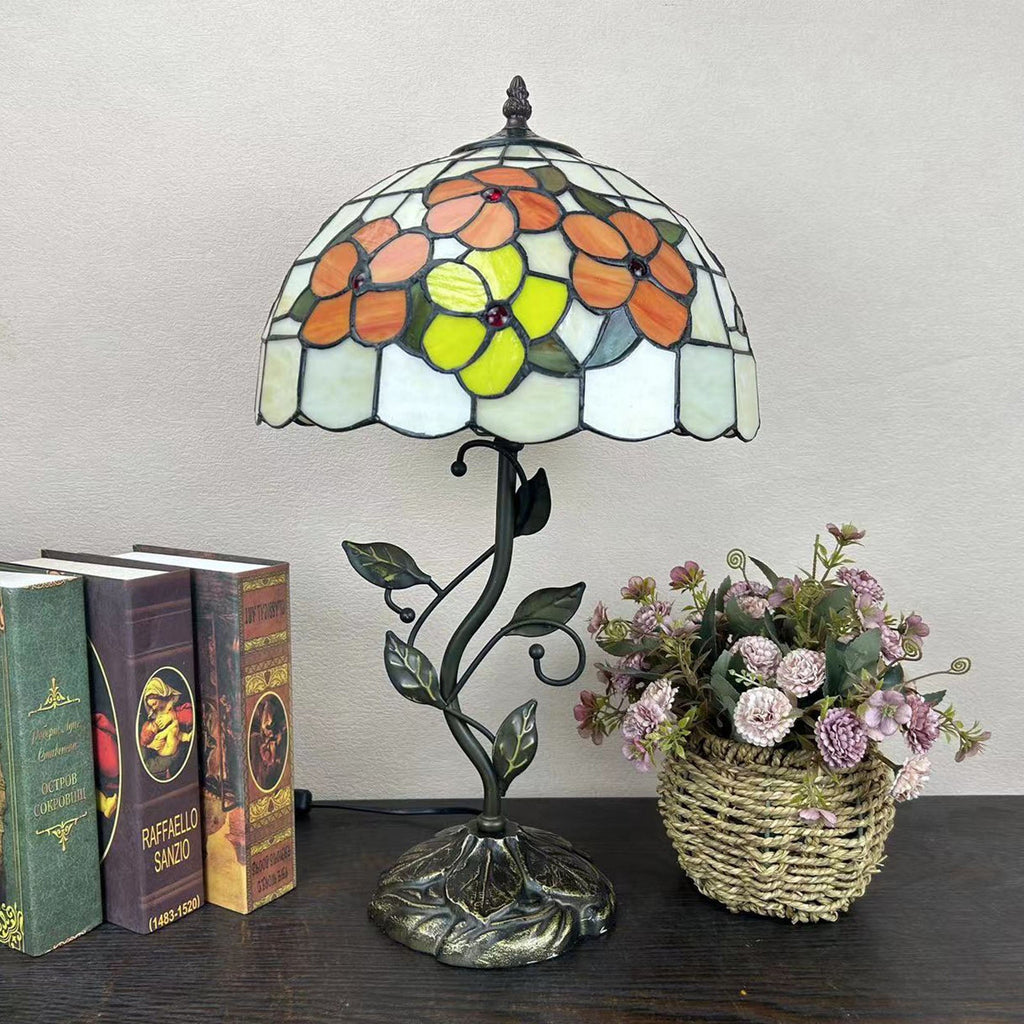 Resin Glass Dome Conic Table Lamp