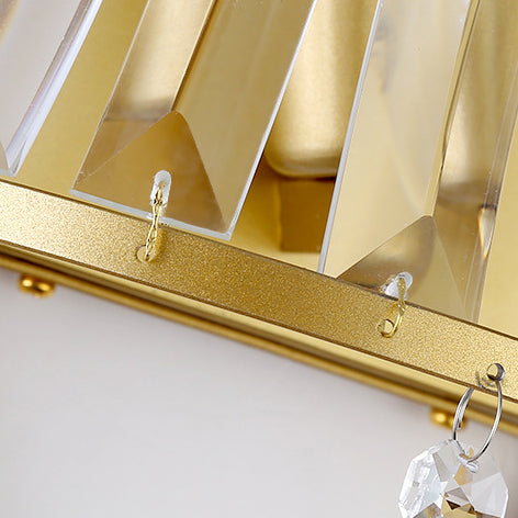 Half Circle Inverted Triangle Wall Lamp