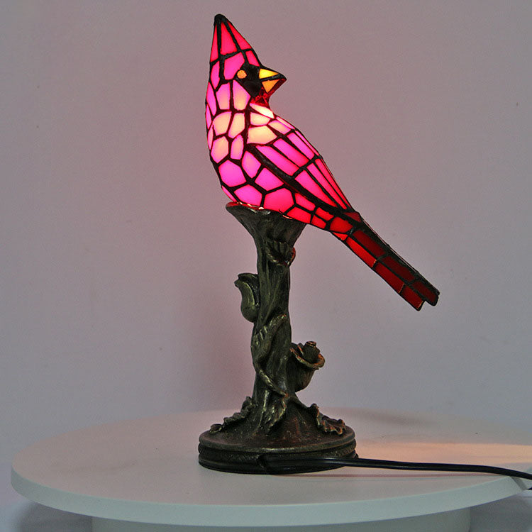 Red Bird Table Lamp