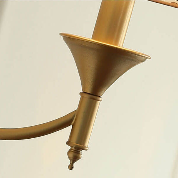 Iron Fabric Mushroom Wall Lamp