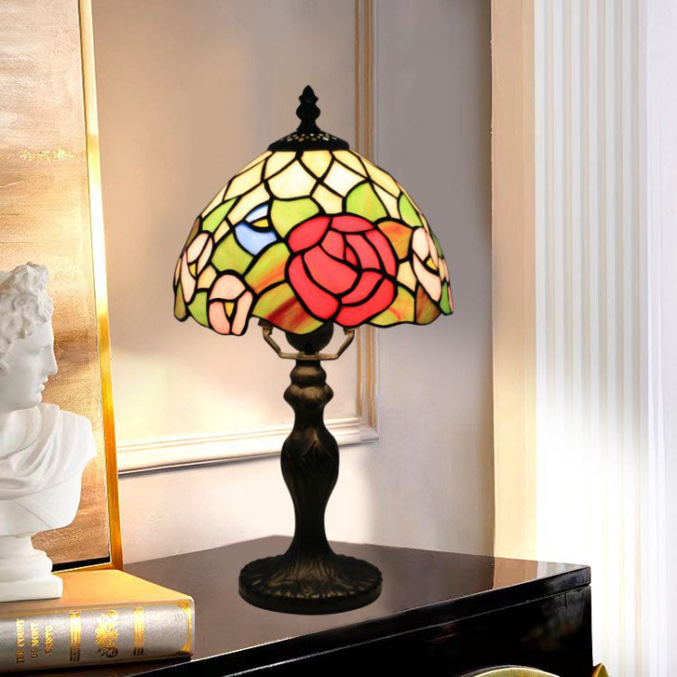 Resin Glass Umbrella Shape Table Lamp